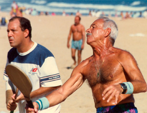 Manolo Soto junto a "Polo"